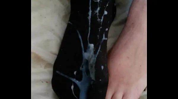 HD Raven's Black Nylons and Foot Covered With Cum パワー クリップ