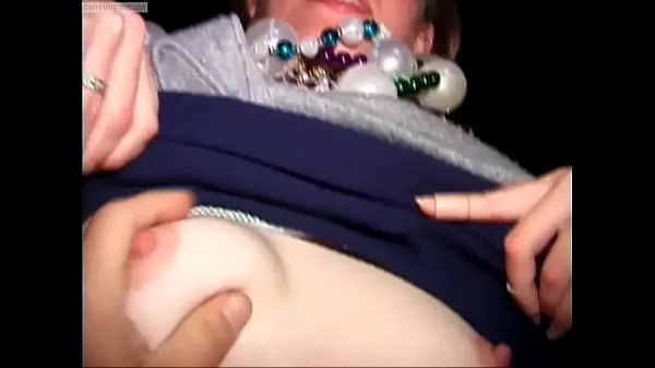 HD Blonde Flashes Tits And Strangers Touch power Clips