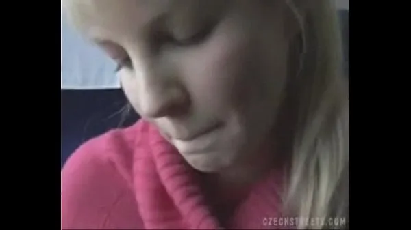 HD naughty blonde paying a blowjob on the bus power Clips