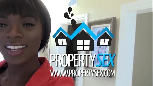 HD PropertySex - Bela agente imobiliária negra sexo interracial com comprador clipes de energia