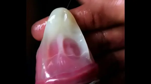 ایچ ڈی Cumshot inside a condom پاور کلپس