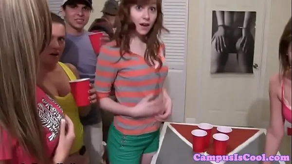 HD Crazy college babes drilled at dorm party power Clips