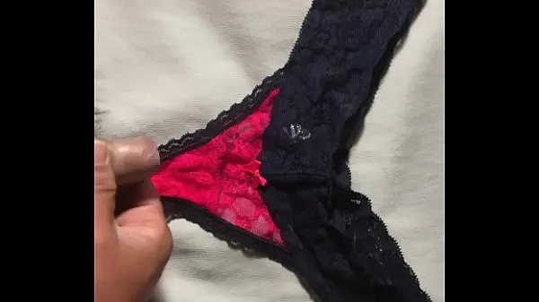 HD Shot on the original lace red thong, wipe it clean with lacePower-Clips