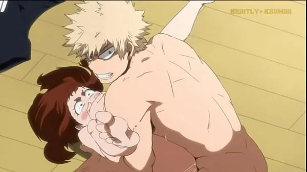 HD boku no hero academia Uraraka и Bakugo сделано nightly-krumbsзажимы питания