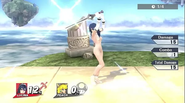 Super Smash Bros. Wii U - Mod. Nude LucinaClip di alimentazione HD