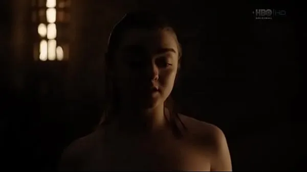 Clips de alimentación HD Maisie Williams Arya Stark Desnuda Escena Juego De Tronos S08E02 | Soledad