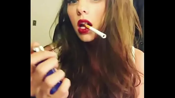 HD Hot girl with sexy red lips kraftklipp