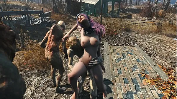 HD У Fallout 4 Ghouls есть свой путьзажимы питания