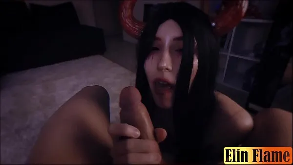 HD Meine Schwester, die von einem Demon Succubus besessen ist, hat mich gefickt, bis ich in der Halloween-Nacht Creampie bekam -Elin FlamePower-Clips