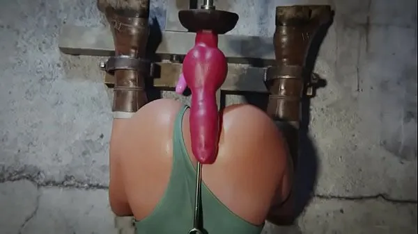 HD Hentai Big Booty 3d Lara Croft Tied Up kraftklipp