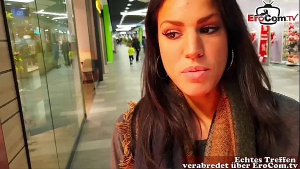 HD German amateur latina teen public pick up in shoppingcenter and POV fuck with huge cum loads power Clips