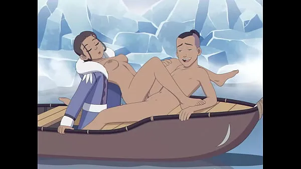 Katara et Sokka avec du sperme à l'intérieur extraits vidéo HD