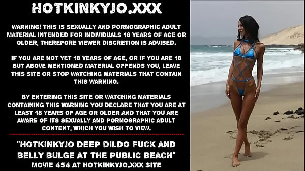 HD HKJ bellybulge on the beach مقاطع الطاقة