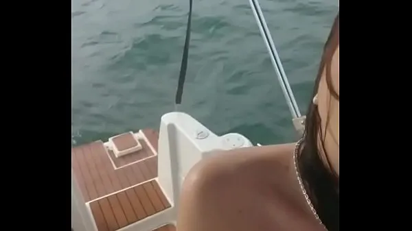 HD hot fuck on the boat พาวเวอร์คลิป