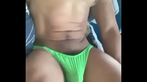 HD Delicious male in green pants パワー クリップ