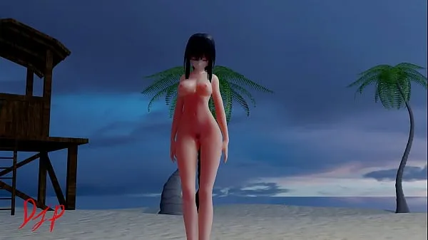 Clips de alimentación HD MMD sexy Kangxi sacude su culo para - Shake It - blender eevee render 1381