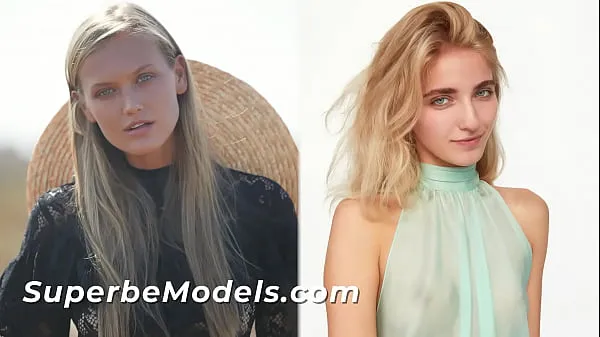 HD SUPERBE MODELS - (Даша Элин, Белла Луз) - ПОДБОРКА БЛОНДИНОК! Великолепные модели медленно раздеваются и показывают свои идеальные тела только для васзажимы питания