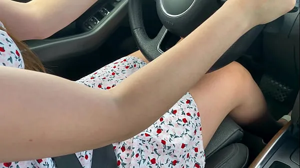 HD Stepmother: - Okay, I'll spread your legs. A young and experienced stepmother sucked her stepson in the car and let him cum in her pussy power Clips