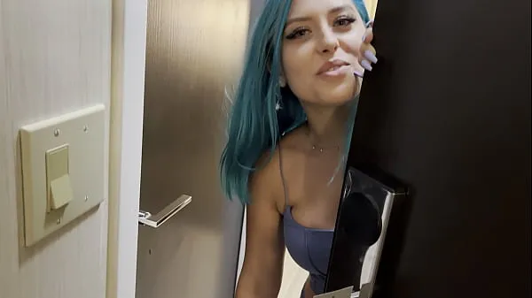 HD Casting Curvy: Blue Hair Thick Porn Star BEGS to Fuck Delivery Guy power Clips