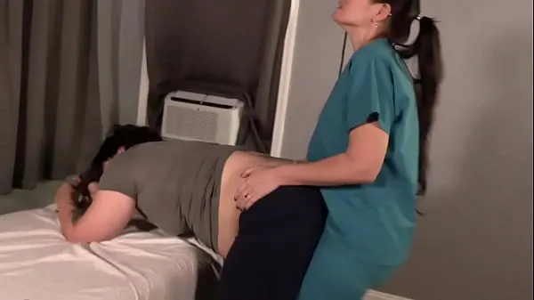 HD Nurse humps her patient power Clips