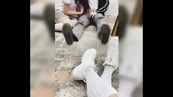 HD Student Girl Films When Her Friend Sucks Dick to Student Guy at College, They Fuck too! VOL 2 พาวเวอร์คลิป