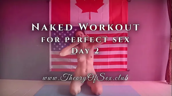 एचडी Day 2. Naked workout for perfect sex. Theory of Sex CLUB पावर क्लिप्स