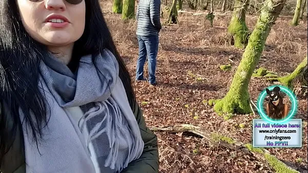 alentine's Day Pegging in the Woods Surprise Woodland Public Femdom FLR Bondage BDSM VIDEO COMPLETO Training Zero StraponClip di alimentazione HD