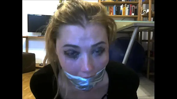 HD British Pornstar Misha Mayfair Has Her Cocksucking Mouth Packed & Tape Gagged مقاطع الطاقة