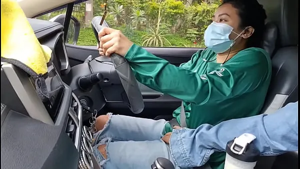 Asian Grab Driver Girl offre aux passagers un pourboire pour Fuck extraits vidéo HD