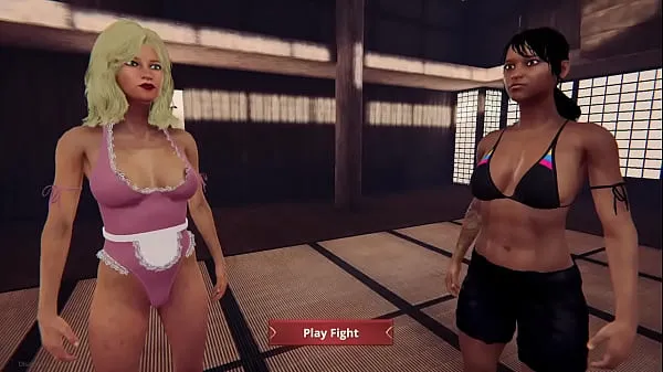 HD Faye vs. Dela (Naked Fighter 3D elektrické klipy