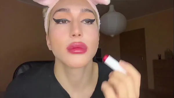 HD Sissy slut makeup daya Klip